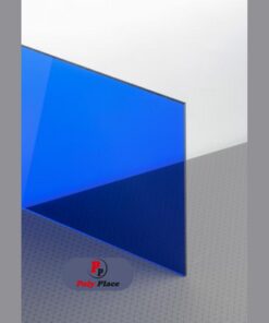 Pmma Ext Bleu Transparent