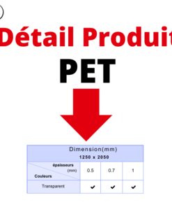 Détails Produit PET