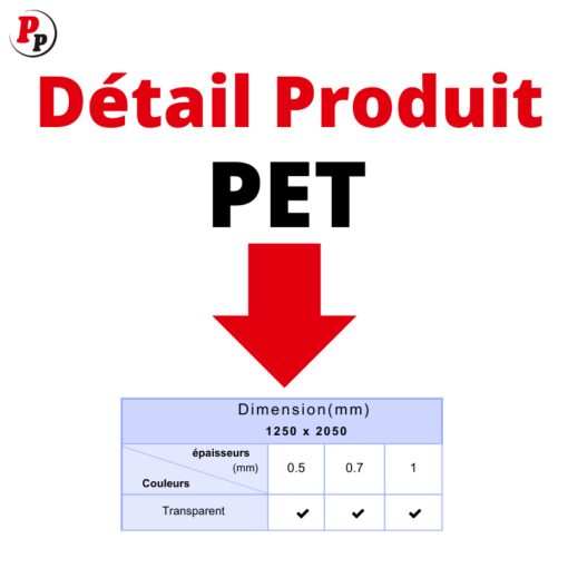 Détails Produit PET