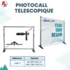 Photocall Télescopique