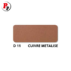 d11 cuivre métallise