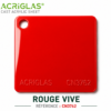 PLEXIGLAS ROUGE