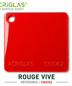 PLEXIGLAS ROUGE