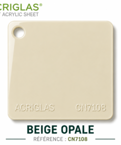plexiglas beige opale cn7108