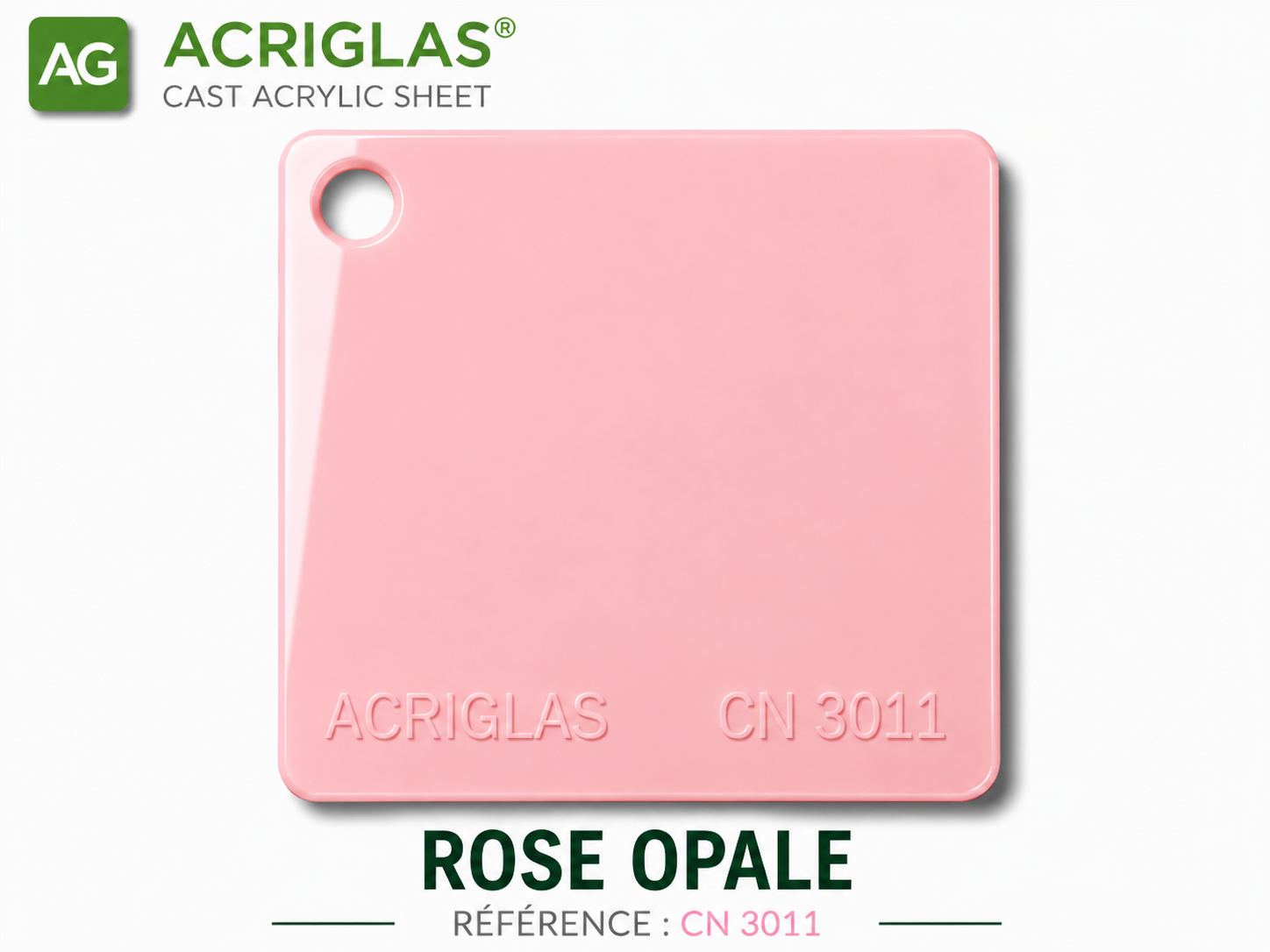 plexiglas rose cn3011