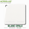 plexiglas blanc