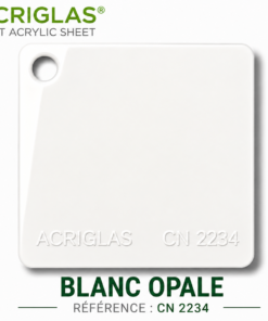 plexiglas blanc